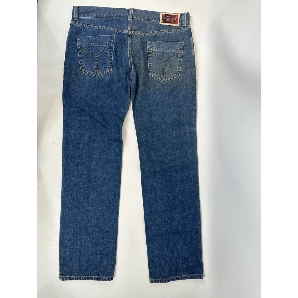 Versace Men's Jeans Size 40 NWT Straight 38x34‎ Button Fly Vintage